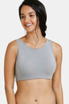 Zivame Padded Wired Full Coverage Blouse Bra - Shark Skin — thumbnail 1
